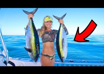 WICKED TUNA! Epic Offshore Florida Blackfin Bite 😆 Catch & Cook