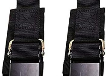 MEILI 2 Piece Heavy Duty Boat Trailer Transom Strap Adjustable Marine Boat Tie Down Straps to Trailer (Shipped From USA) with Quick Release Buckle, 2 inch Length 48 1200 LBS Capacity Securely