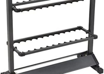 JOYWAVE Fishing Rod Holders,Aluminium Fishing Pole Holders,Portable Fishing Rod Rack,Holds Up to 24 Rods,Fishing Pole Vertical Ground Display Rack gray