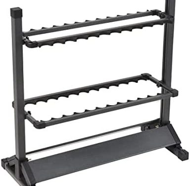 JOYWAVE Fishing Rod Holders,Aluminium Fishing Pole Holders,Portable Fishing Rod Rack,Holds Up to 24 Rods,Fishing Pole Vertical Ground Display Rack gray