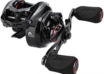 KastKing Spartacus II Baitcasting Fishing Reel, 6oz Ultralight Baitcaster Reel, Super Smooth with 17.6 LB Carbon Fiber Drag, 7.2:1 Gear Ratio, 39mm Palm Perfect Lower Profile Design