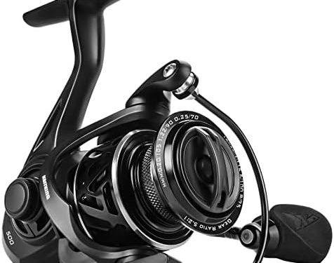 KastKing Zephyr Spinning Reel – Fresh and Saltwater Fishing Reel – 7+1 Stainless Steel Ball Bearings – Up to 22 Lbs Carbon Fiber Drag – Oversized Stainless Steel Main Shaft – Aluminum Spool