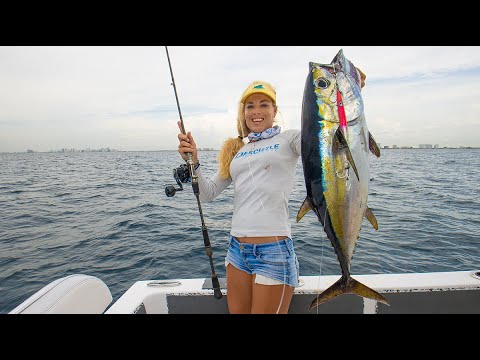 No BAIT Needed! Deep Sea SLOW PITCH Jigging HOW TO! Catch, Clean, Cook