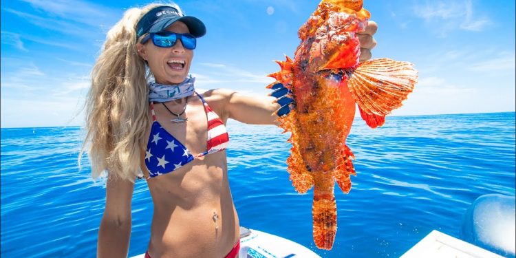 This Fish Can KILL You! Catch Clean Cook- DEADLY VENOMOUS Scorpionfish!