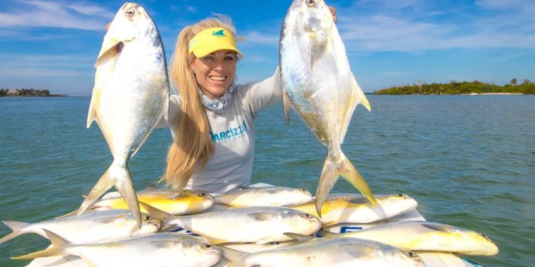 Trophy Fish Caught! NEW Florida Pompano Catch & Cook