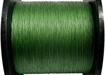 Braided Fishing Line 4 Strand Abrasion Resistant Braided Line 547/1094Yards Test for Salt-Water, 10-100 LB, Cost-Effective, Zero Stretch, Smaller Diameter for Extra Visibility, Variety Colors