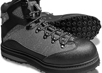 8 Fans Wading Boots for Men,Anti-Slip Rubble Sole Comfortable Durable Material Good for Fishing or Hunting