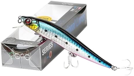 DONQL Topwater Lures Fishing Lure Set Minnow Baits Kit Wobbler Topwater Lures with Hooks Hard Popper Lures for Saltwater Freshwater Trout Bass Perch Salmon Fishing