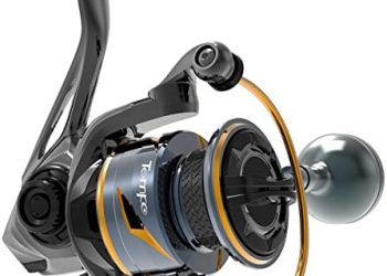 Tempo Persist Spinning Reel – Saltwater and Freshwater Fishing Reels, Aluminum Body with 7+1 BB, 30.9 LBs Max Drag Carbon Washer, Ultra Smooth Fishing Reel for Trout Catfish Bass