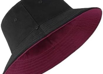 Zylioo Oversize XXL 100% Cotton Bucket Hat,Reversible Trendy Fisherman Hats,Double Side Wear Fishing Summer Sun Hat