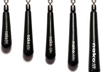 nako. 10 Pack Tungsten Drop Shot Weights, Tungsten Fishing Weights, Tungsten Drop Shot Fishing Sinkers kit for Drop Shot Rig