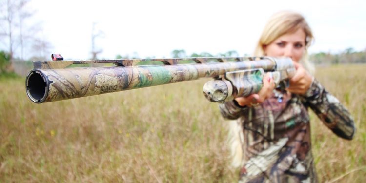 Florida Girl Hunting & Shooting Guns