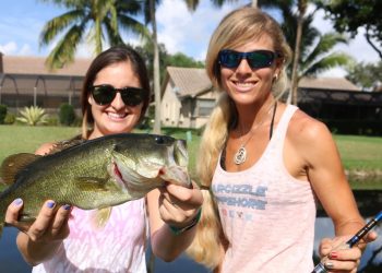 Ladies Frog Fishing for Bass & Snakeheads ft. Landshark