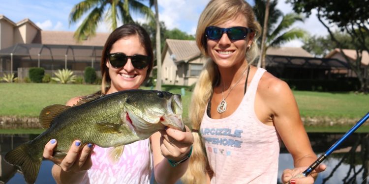 Ladies Frog Fishing for Bass & Snakeheads ft. Landshark