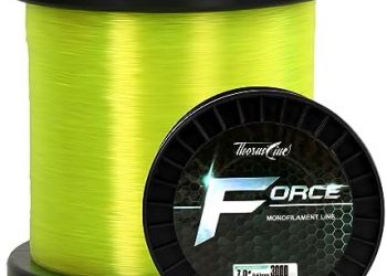 ThornsLine Force Monofilament Fishing Line – Superior Mono Leader Materials – Exceptional Strength Nylon Fishing line 2-100lb, Abrasion Resistant Mono Line