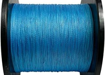 Braided Fishing Line 4 Strand Abrasion Resistant Braided Line 547/1094Yards Test for Salt-Water, 10-100 LB, Cost-Effective, Zero Stretch, Smaller Diameter for Extra Visibility, Variety Colors