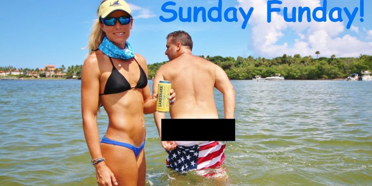 Florida Sandbar SUNDAY FUNDAY Vlog feat. DJI Drone