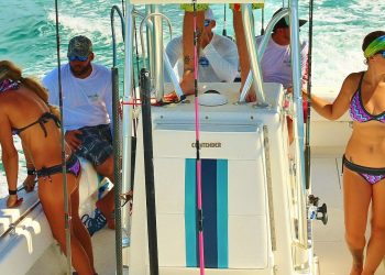 Matching Bikinis Fishing the Chase N’ Tailz KDW Charity Tournament