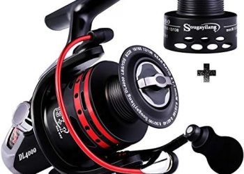 Sougayilang Fishing Reels Powerful 13+1BB Spinning Reels Ultra Smooth Reel for Saltwater or Freshwater