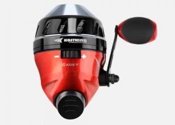 KastKing Cadet Spincast Fishing Reel, Trouble-Free Push-Button Bait Casting Design, 3.1:1 Gear Ratio, Dual Stainless-Steel Pickups,Low-Profile Design,Pre-Spooled with Monofilament Line