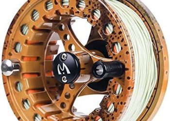 M MAXIMUMCATCH Maxcatch ECO Large Arbor Fly Fishing Reel (3/4wt 5/6wt 7/8wt) and Pre-Loaded Fly Reel with Line Combo
