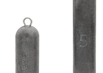Deep Drop Weights Heavy Fishing Weights 3lb,5lb,8lb,10lb,12lb,15lb Fit in Rod Holder Lead Fishing Weight Swordfish Sinker Fishing