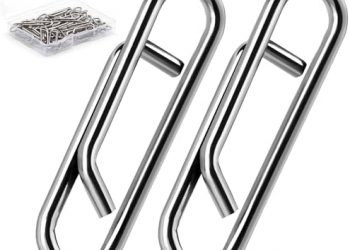 Fishing Clips Power Clip – 50pcs Quick Change Connector Link Split Rings Snaps Saltwater Freshwater