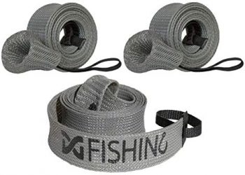Fishing Rod Sleeve, 3 Pack, 7ft Spinning Rod Protector/Rod Sock/Rod Cover