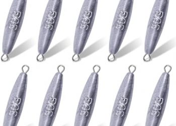 Goture Fishing Weights, Ideal Fishing Sinkers and Weights, Pencil Shape Weights for Accurate Casting and Versatile Angling 30/40/60/70/80/90/100/120g