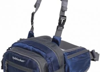 Kylebooker Fly Fishing Chest Pack Tackle Storage Hip Bag River Fishing Waist Pouch