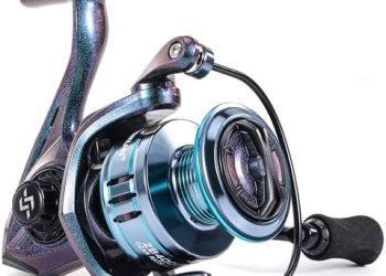 Sougayilang Spinning Fishing Reels,Super Powerful Smooth Drag with 11+1 Ball Bearings from 1000 to 4000 Series for Freshwater Saltwater