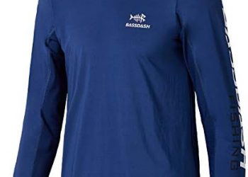 BASSDASH Youth Fishing T Shirts UPF 50+ Long Sleeve Performance UV Protection Tee for Boys Girls