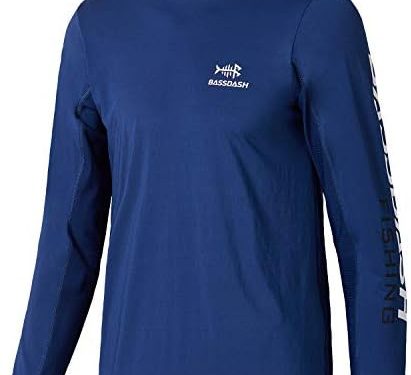 BASSDASH Youth Fishing T Shirts UPF 50+ Long Sleeve Performance UV Protection Tee for Boys Girls