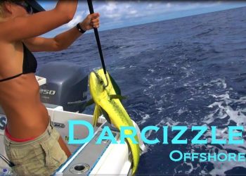 Girl Gaffing Fish and Throwing Castnet Video