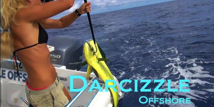 Girl Gaffing Fish and Throwing Castnet Video