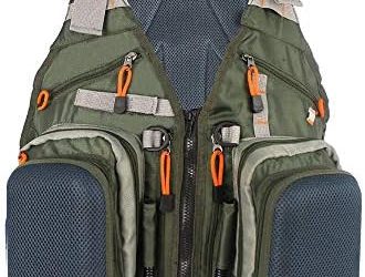 Kylebooker Fly Fishing Vest Pack Adjustable for Men and Women