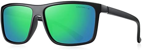 MERRY’S Rectangular Polarized Sports Sunglasses for Men Women Cycling Driving Fishing UV400 Protection S8225