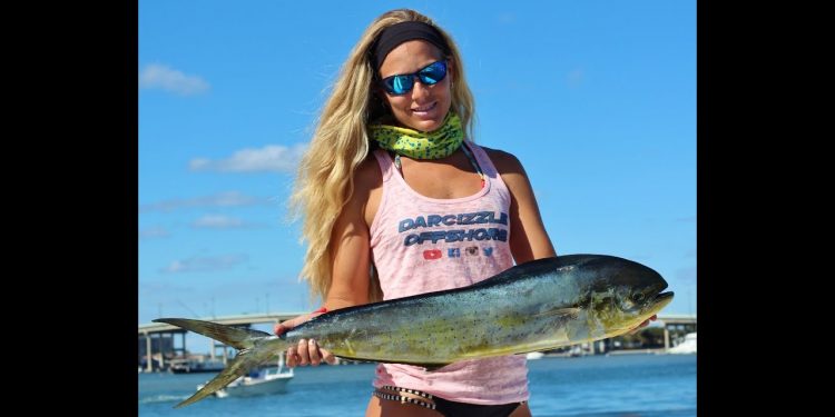 Florida Mahi, Big Jack & Girl Cleans a Fish Video