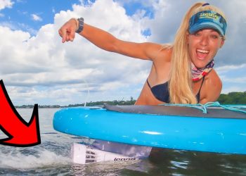 Florida Paddleboarding Made Fast & Easy with the Boost Fin! (EV Paddling)