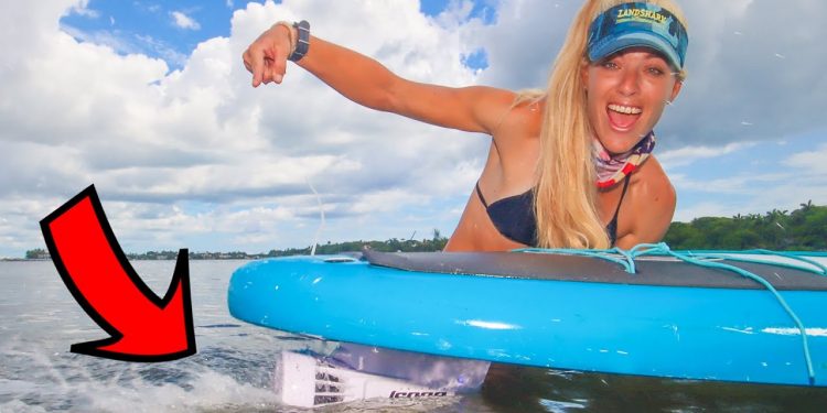 Florida Paddleboarding Made Fast & Easy with the Boost Fin! (EV Paddling)