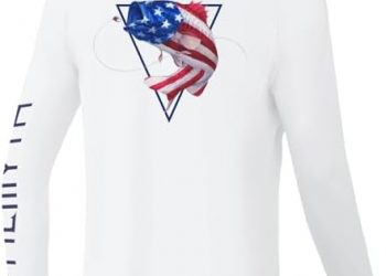 Palmyth Boys Fishing Shirt Youth Long Sleeve T-Shirt UPF 50+ Sun Protection