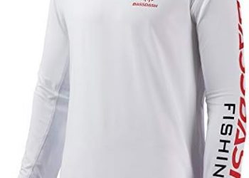 BASSDASH Fishing T Shirts for Men UV Sun Protection UPF 50+ Long Sleeve Tee T-Shirt