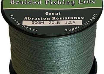 Braided Fishing Line, Strong Power, Great Abrasion Resistance, Thin Diameter, No Stretch, Low Memory and High Sensitivity(328-547Yds, 10LB 20LB 30LB 40LB 50LB,4 Strand 8 Strand)