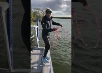 Girl Throws 10’ Cast Net