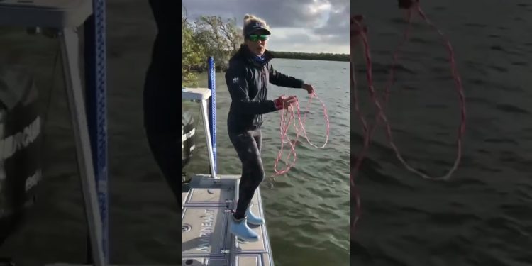 Girl Throws 10’ Cast Net