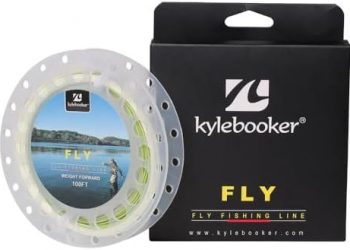 Kylebooker Fly Fishing Line with Welded Loop Floating Weight Forward Fly Lines 100FT WF 3 4 5 6 7 8