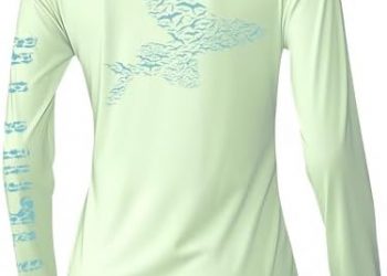Palmyth Womens UPF 50+ Fishing Shirts Sun Protection Long Sleeve T-Shirt