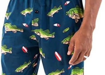 Lazy One Pajama Shorts for Men, Men’s Pajama Bottoms, Sleepwear