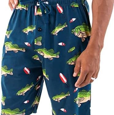 Lazy One Pajama Shorts for Men, Men’s Pajama Bottoms, Sleepwear
