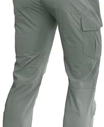 Men’s Hiking Pants Quick-Dry Lightweight Waterproof Travel Outdoor Camping Hunting Fishing Work Cargo Pants